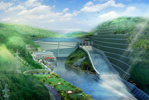 新巴尔虎右老挝南塔河1号水电站项目